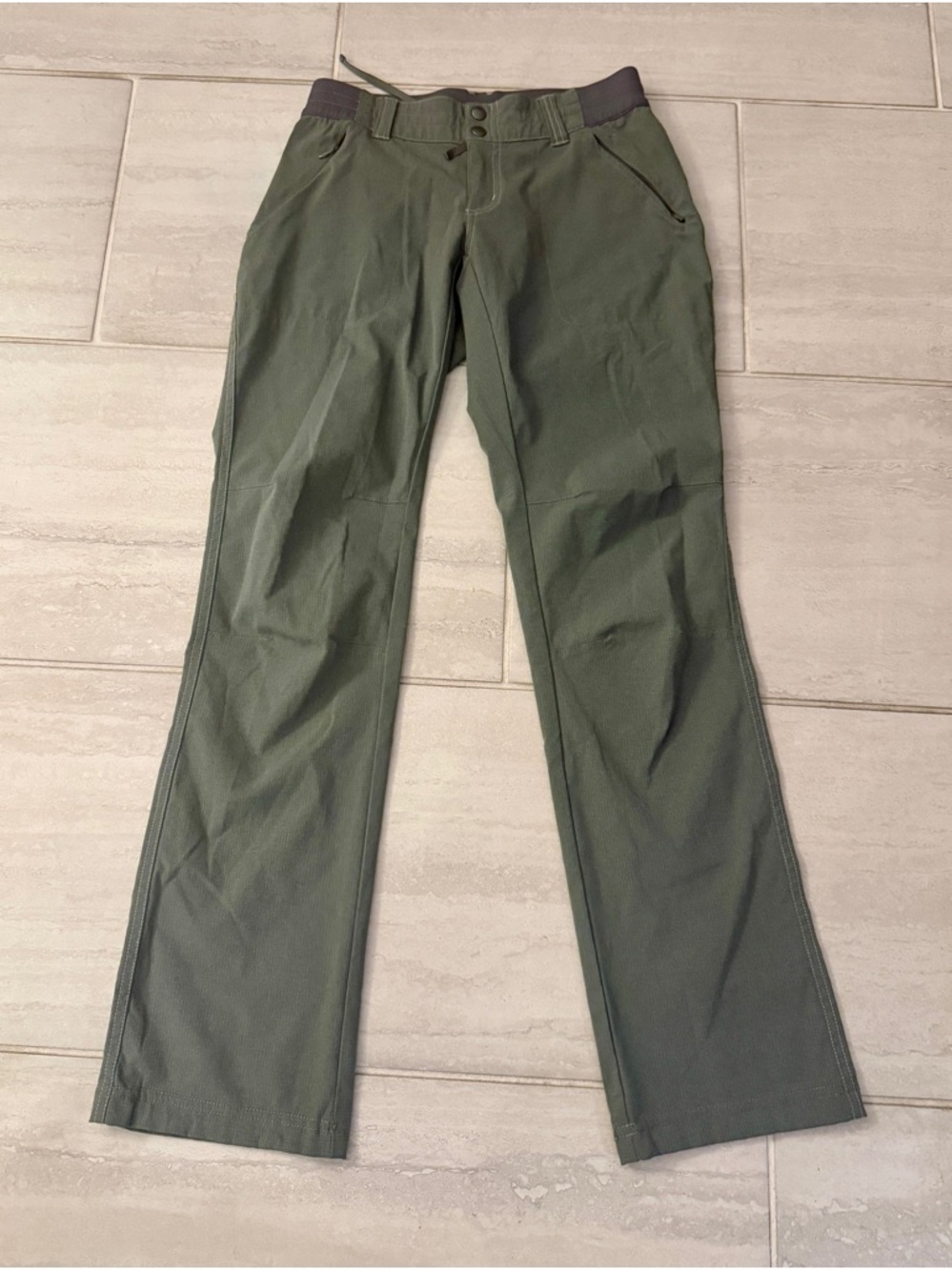 Kuhl Strattus Pant Size 2 Regular #6234 Straight Leg Outdoor Hiking EUC